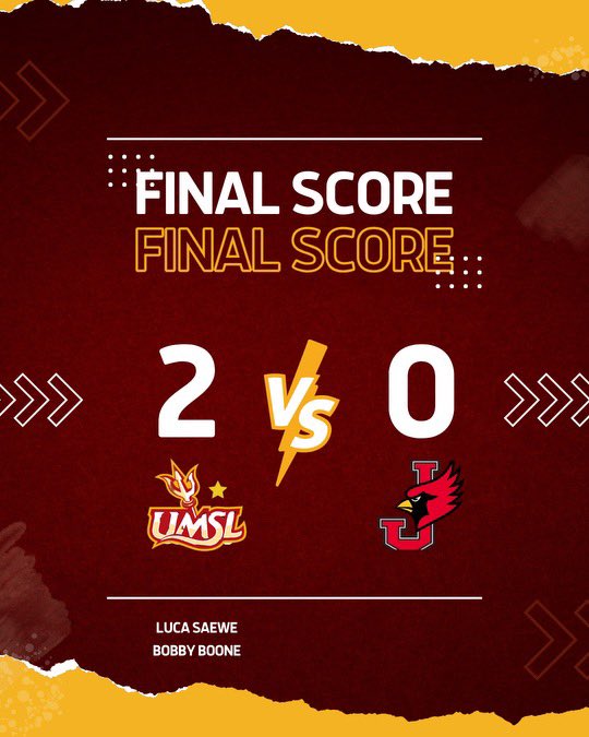 UMSLMSOC's tweet photo. The Tritons defeated @jewellmsoccer to kick of the start of the GLVC. Tough game on the road but we earn our victory with the performance tonight! 🔱

Goals- @luca_sw33 and @bobbyboone02 ⚽️⚽️
Assist- @jmeuse9 @yemillopez_ 

We keep Moving🔱🔥⚽️ https://t.co/MSeOu85ldc
