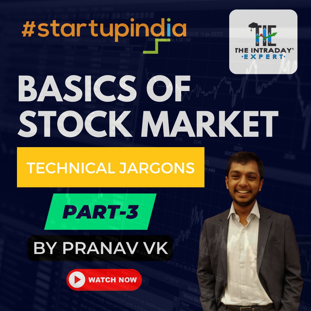 IntradayThe's tweet photo. 📈 Ready to up your stock market game? 💼 In Stock Market Basics Part 3, we'll dive into the exciting world of Technical Jargons 💰

Watch Full Video Here:-https://t.co/aB8VyRLy9A

💡  Stay tuned for some golden nuggets of wisdom. 🌟💰 #StockMarket https://t.co/Q6UTRvJOaF