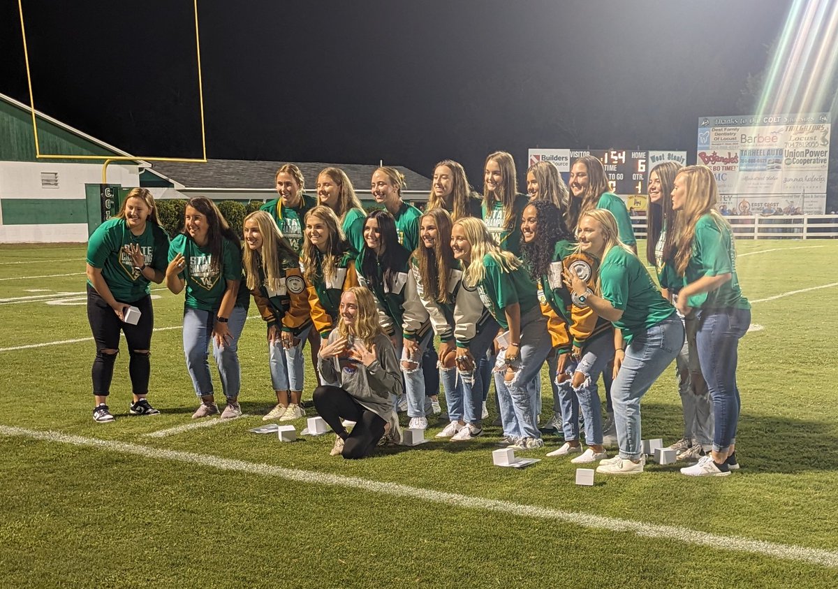 It was a great night being a part of recognizing the West Stanly High School Softball Team for winning the 2023 2A NCHSAA Softball Championship.  4 championships in a row (6 overall)!  Amazing!! <a href="/NCHSAA/">NCHSAA</a> <a href="/WSColtsSoftball/">West Stanly Softball</a>