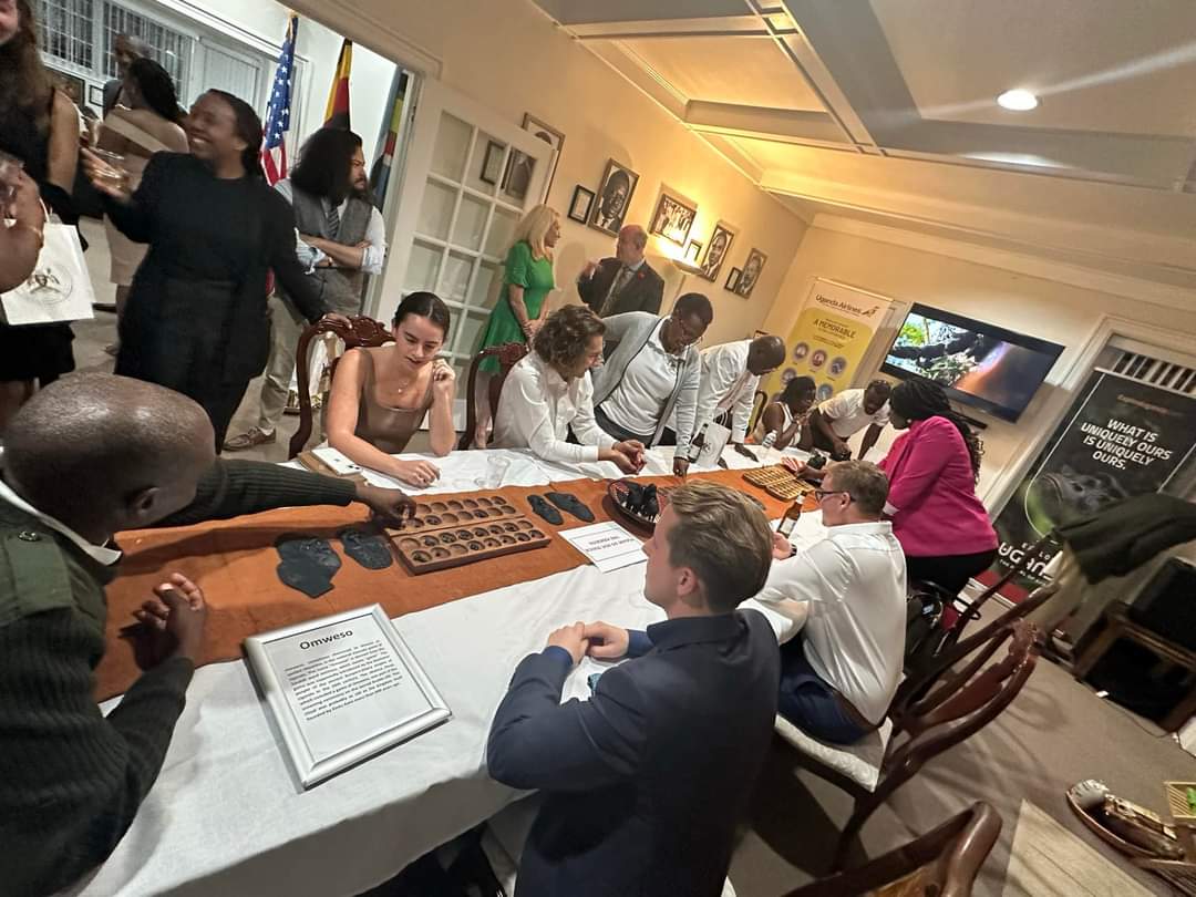 We had a brilliant time hosting @thingstododc at the Uganda Cultural Evening sharing fun, food and entertainment. The highlight was the interest & excitement generated by #Omweso, a traditional boardgame that had guests stay past 10pm