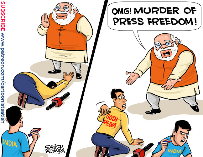 Press FREEDOM! #Godimedia