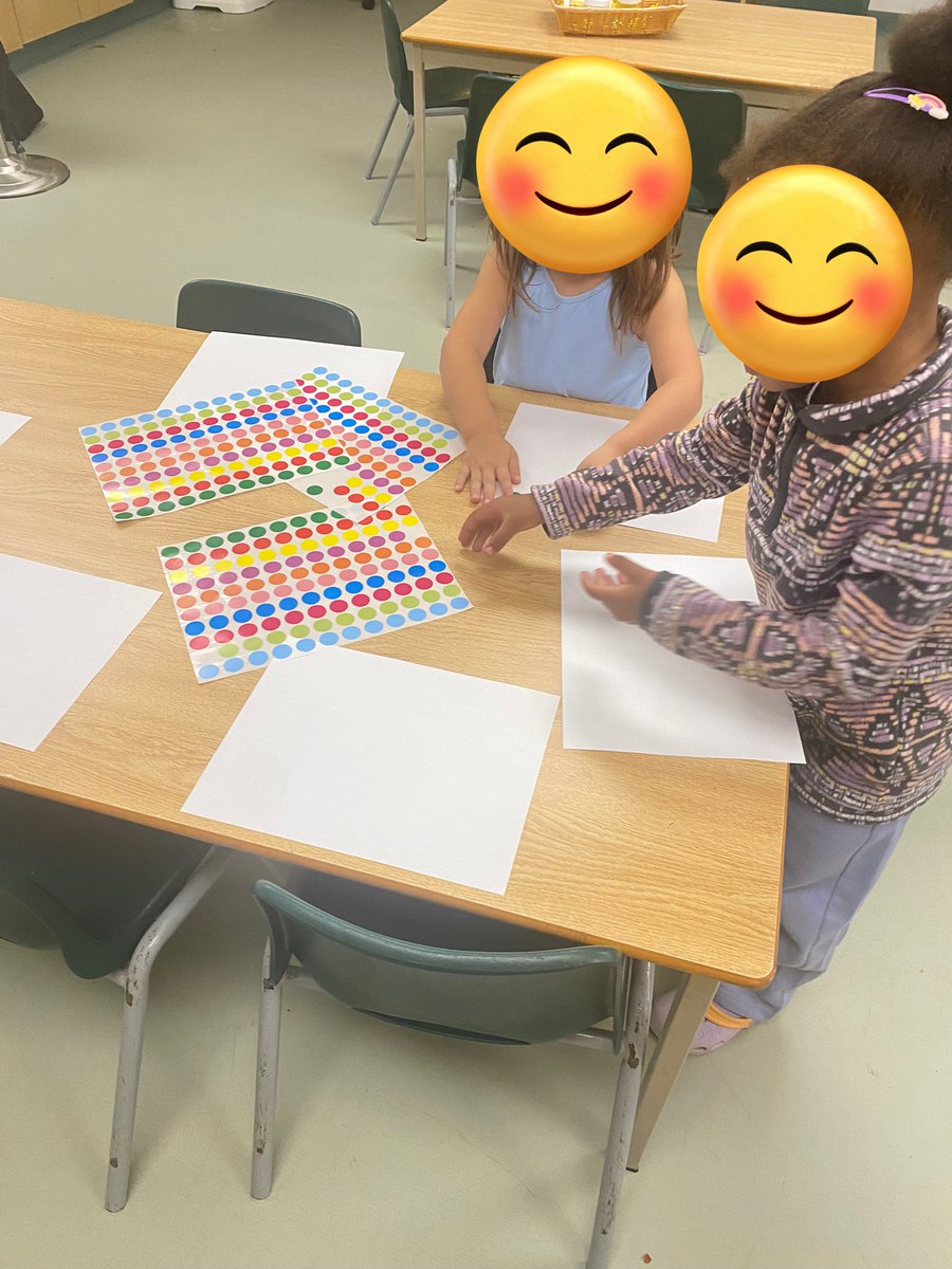 mrs_posa's tweet photo. Having some simple fun on International Dot Day. Expressing creativity, and using our fine motor skills. 
#InternationalDotDay https://t.co/VltciczmNW