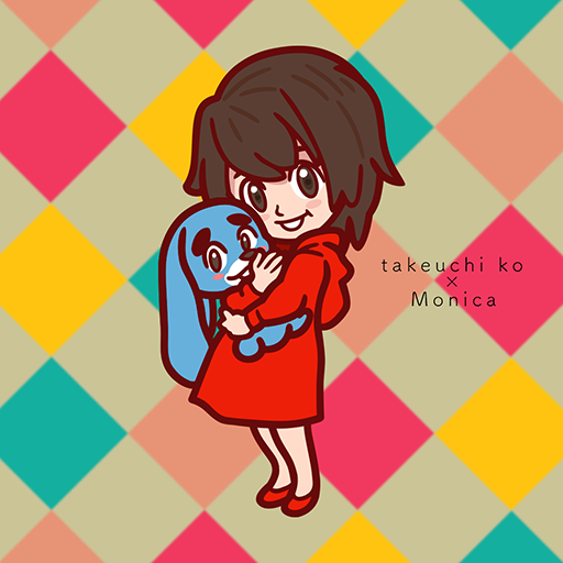 「Mônica #Brazil 」|竹内 高 (Ko Takeuchi)のイラスト