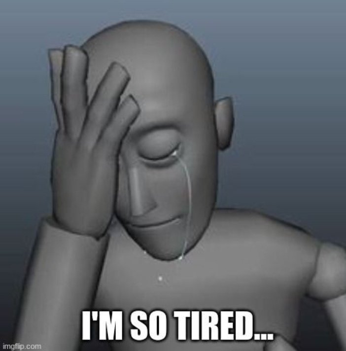 Yo cuando me pasa la mínima cosa: