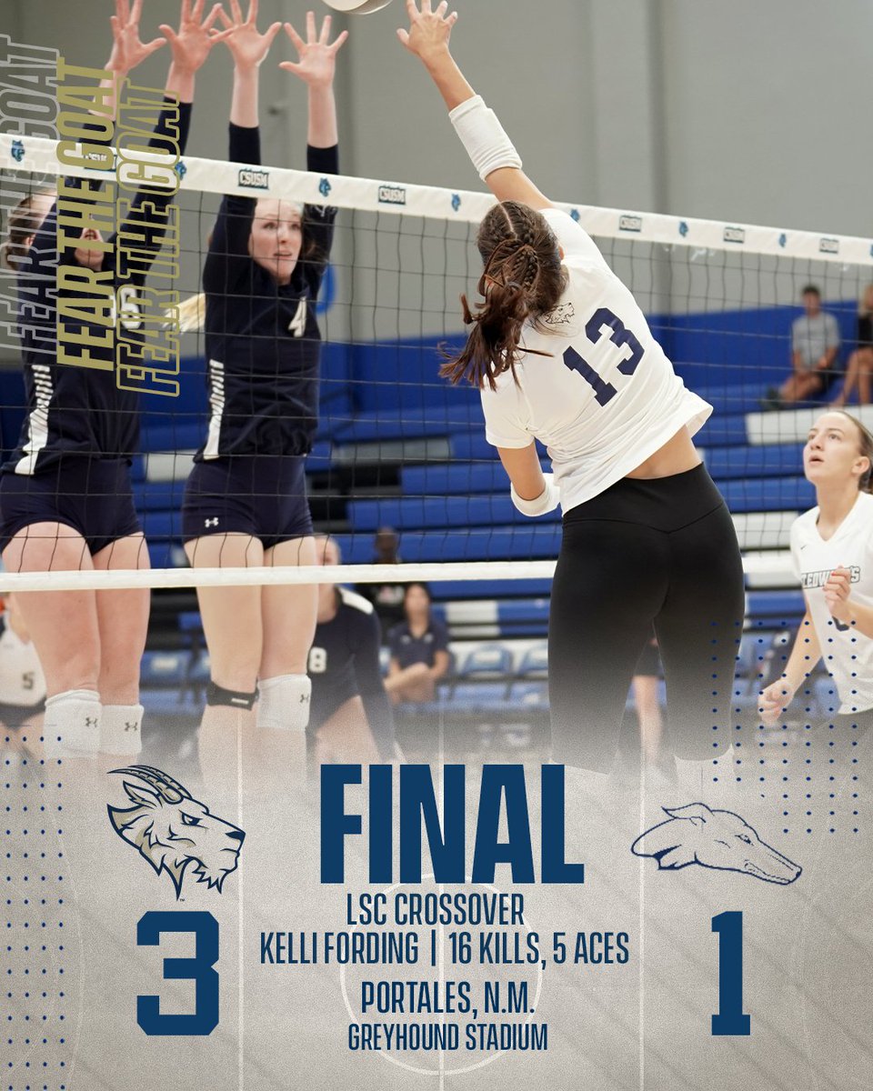 St. Edward's Hilltoppers (@seuathletics) on Twitter photo ๐ | FINAL: <a href="/SEUVball/">St. Edward's Volleyball</a> defeats ENMU. #FearTheGoat
๐ tinyurl.com/36rxz8e4 ๐ | FINAL: <a href="/SEUVball/">St. Edward's Volleyball</a> defeats ENMU. #FearTheGoat
๐ tinyurl.com/36rxz8e4