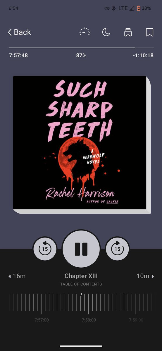 Juniper_Gold79's tweet photo. finished #suchsharpteeth by @rachfacelogic
12 out of 5 stars.
Feminist rage? Check.
Werewolves? Check.
Esp appreciate the layers & nuance of the transformation story. body as betrayal. the complexities of sister/mother bond. Friendships as both liberating/inhibiting. https://t.co/05jpeQVyDc
