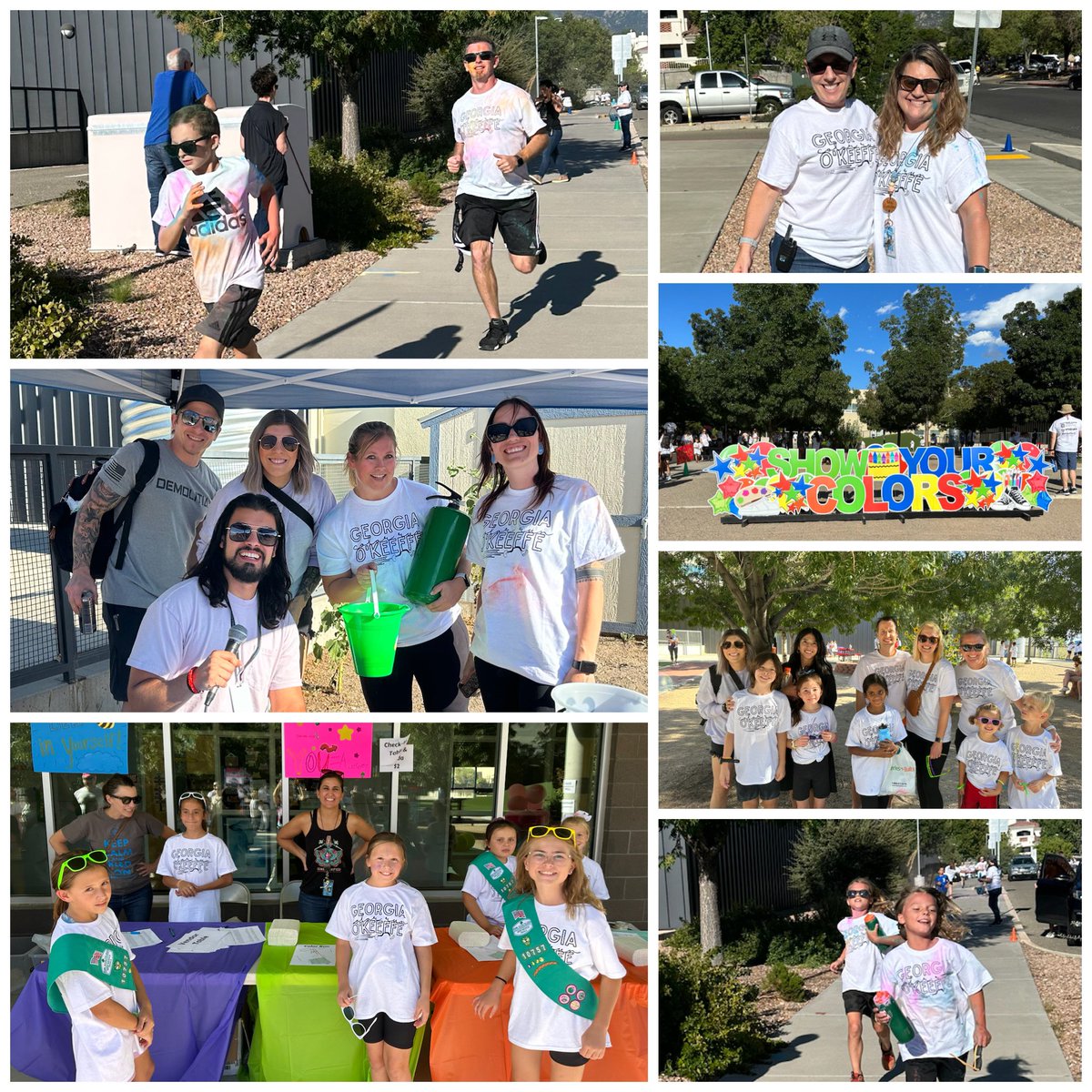 Great turnout for our color run tonight!! Thank you GOK PTA for organizing such a fun event! #GOKColorRun #OneGOK <a href="/kbclassroom/">Kelly Mitchell</a> <a href="/ABQschools/">Albuquerque Public Schools</a>