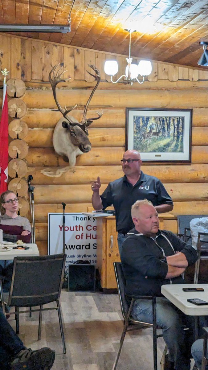 Daniel_Davies's tweet image. Greatly honoured to be the guest speaker at the September Fort St. John Petroleum Association meeting at the North Peace Rod &amp;amp; Gun Club last night. It was a full house! Lots of good questions! I also quite enjoyed some #trapshooting that started the evening off!