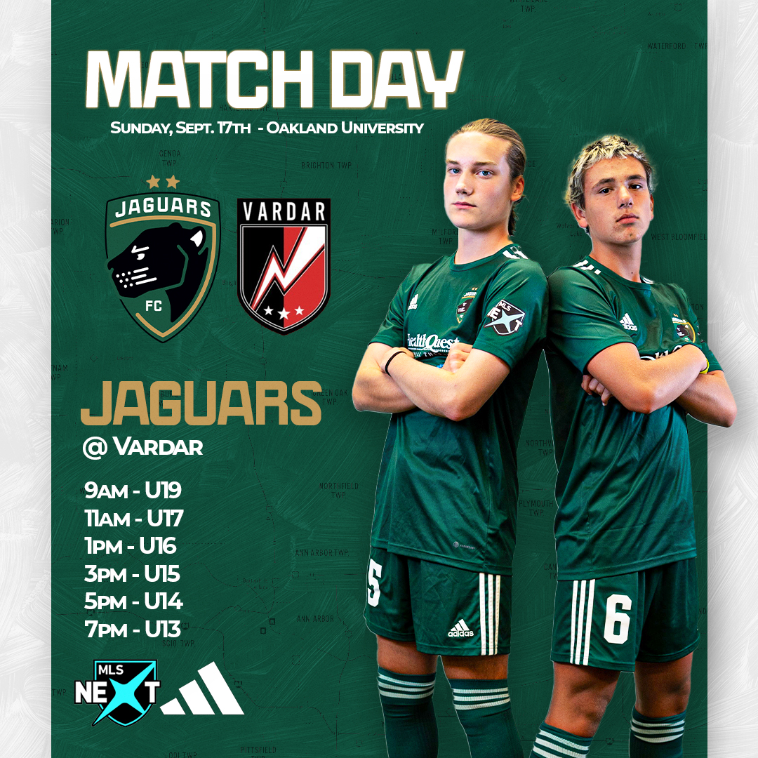Today the boys travel to Oakland University for a Michigan @MLSNEXT derby against Vardar! 👏