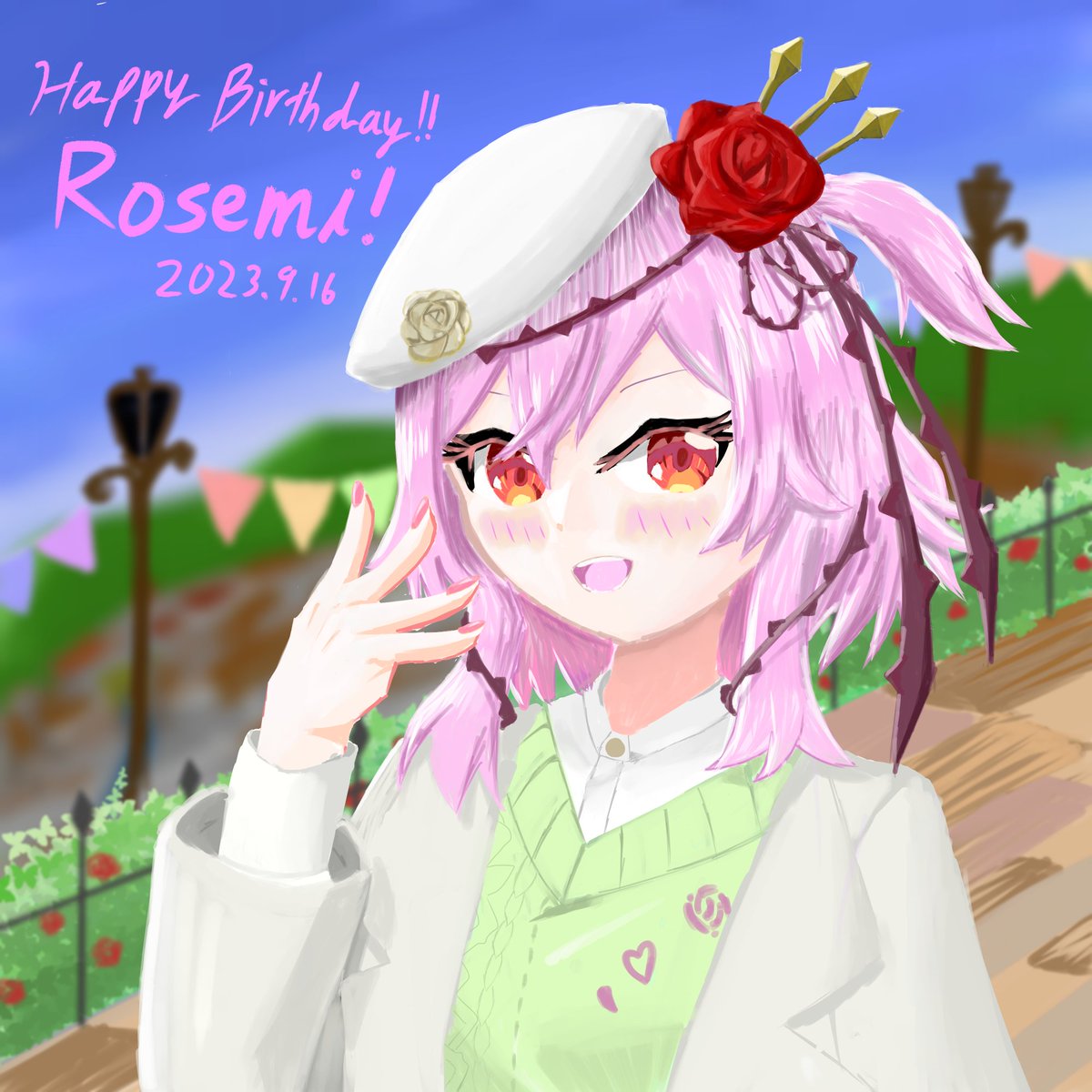 ei_Guwa_01's tweet photo. ロゼミ様お誕生日おめでとう🌹
#RoseDay2023 #GalleryOfRoses https://t.co/hNXTik9sTD
