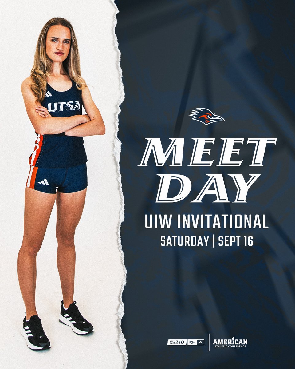 It's officially meet day!! 🤩

🏃 UIW Invitational
🏟️Windcrest Golf Club
📍 Windcrest, Texas
🕗 Men- 8 AM, Women- 8:40 AM
📊 goutsa.com/XCresults

#BirdsUp 🤙 | #LetsGo210