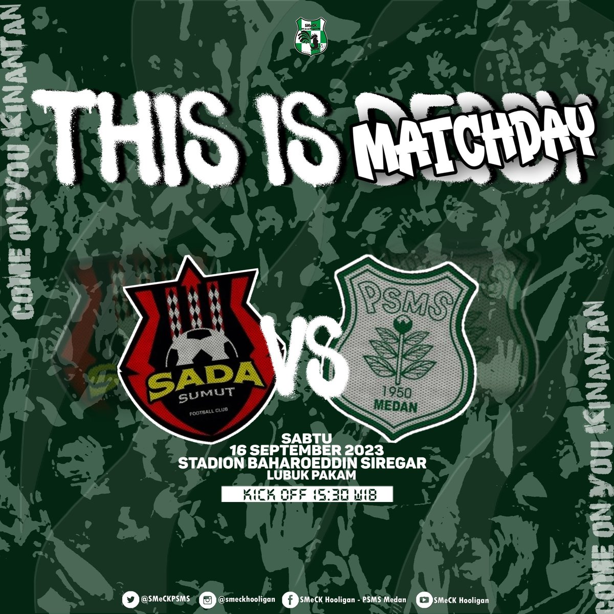 💥 Matchday
⚽ Sada Sumut vs PSMS Medan
🏆 @liga2match
🗓️ Sabtu, 16 September 2023
🏟️ Stadion Baharoeddin Siregar 
🕗 15.30 WIB
📺 NO LIVE

RIBAK SUDE!