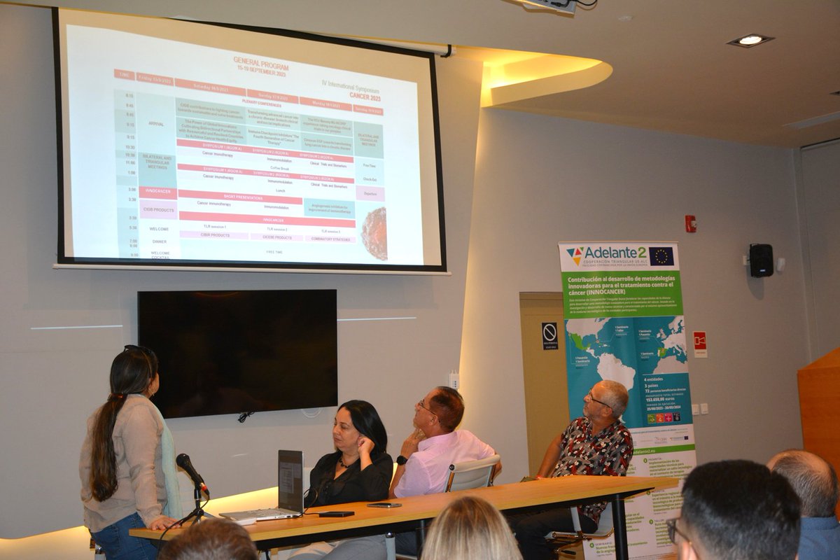 CIGBCuba's tweet photo. El Comité Científico del IV Simposio Internacional #Cancer2023 presentó el programa general del evento que dedicará especial atención a las estrategias inmunoterapéuticas pasivas y activas antiangiogénicas y  a las combinaciones emergentes en este campo. https://t.co/LwQy5ngf3B