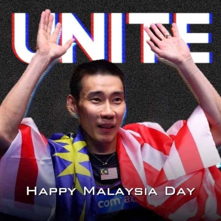 Selamat Hari Malaysia! 🇲🇾 Semoga Malaysia terus aman dan makmur! MALAYSIA MADANI ! JOM SOKONG PEMAIN MALAYSIA DI KEDAI MAMAK HARINI. 🏸