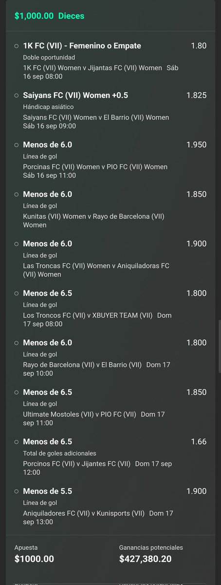 Les paso mi soñadora de kings league, si se gana voy a regalar $20,000.00 entre todos los que den like y RT ❤️🔁

El único requisito es seguirme aquí.