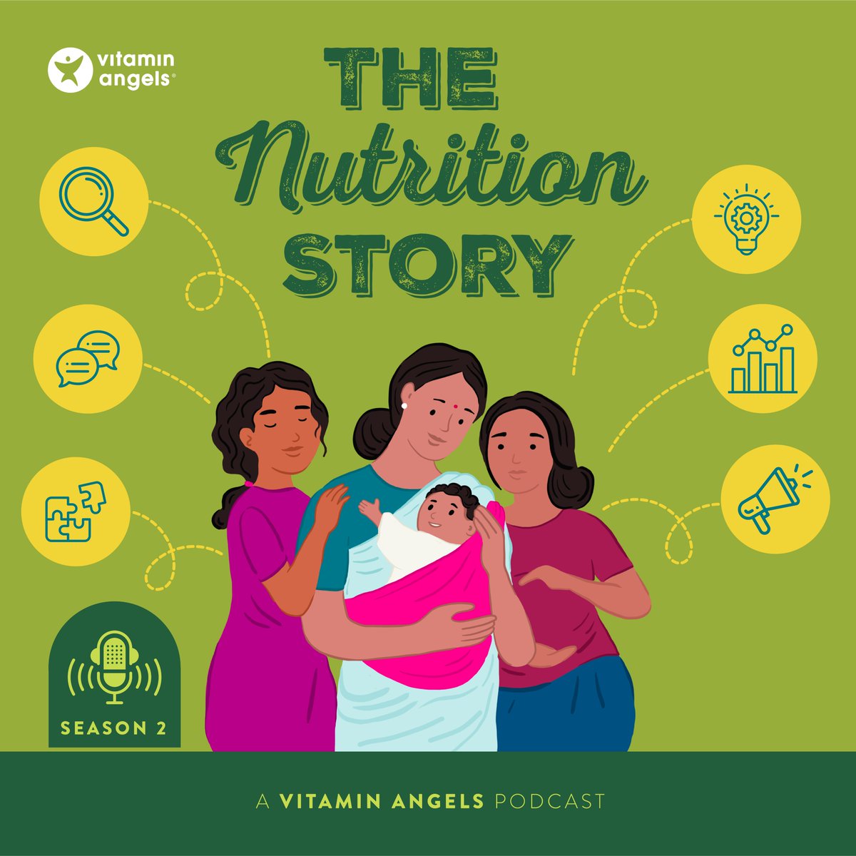 VitaminAngelsIn's tweet photo. It’s time for Episode 2 of our second season of The Nutrition Story #podcast🎙️– a #RashtriyaPoshanMaah2023 special!

Tune in as we deep-dive into the power of innovation in transforming public health with @FMCH_CEO from @FMCHIndia, as she sheds light on the ground-level impact of these innovations in addressing malnutrition and improving the health of mothers and children across India.

Shruthi also speaks about the app, NuTree, co-developed by FMCH, that aims to transform #healthcare among vulnerable communities at the grassroots level, the challenges she faced, and how steadfast she is in her mission to serve the most underserved in India – our mothers 👉 https://t.co/5mBA9X9MjF
.
.
.
.
#tunein #PoshanMaah2023 #PoshanMaah #RashtriyaPoshanMaah #nutrition #SahiPoshanDeshRoshan #HealthForAll #SwasthaBharat #mother #child #health #India`