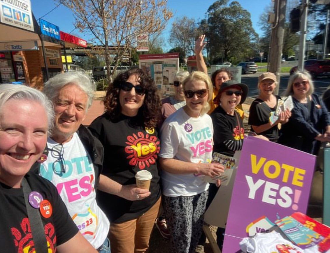 lorrainebomber's tweet photo. #Voice #VoteYes23Australia π€πβ€οΈ
#CaseyForYes thank you for the awesome street stall at Montrose Vic this morning
The community engagement was fantastic π€πβ€οΈ https://t.co/hVRsI0bwBl