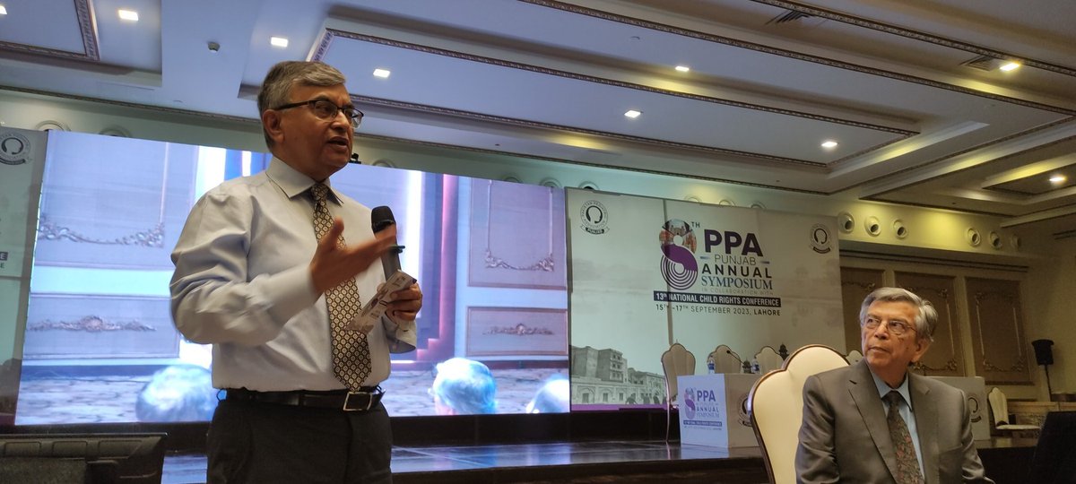 dradilakhter's tweet photo. Prof Tahir Masood, speaking about difficult consultation situations #ppapbsymposium23 #childrightscon23 @PPA_Punjab_ https://t.co/M2ywOVXuTu