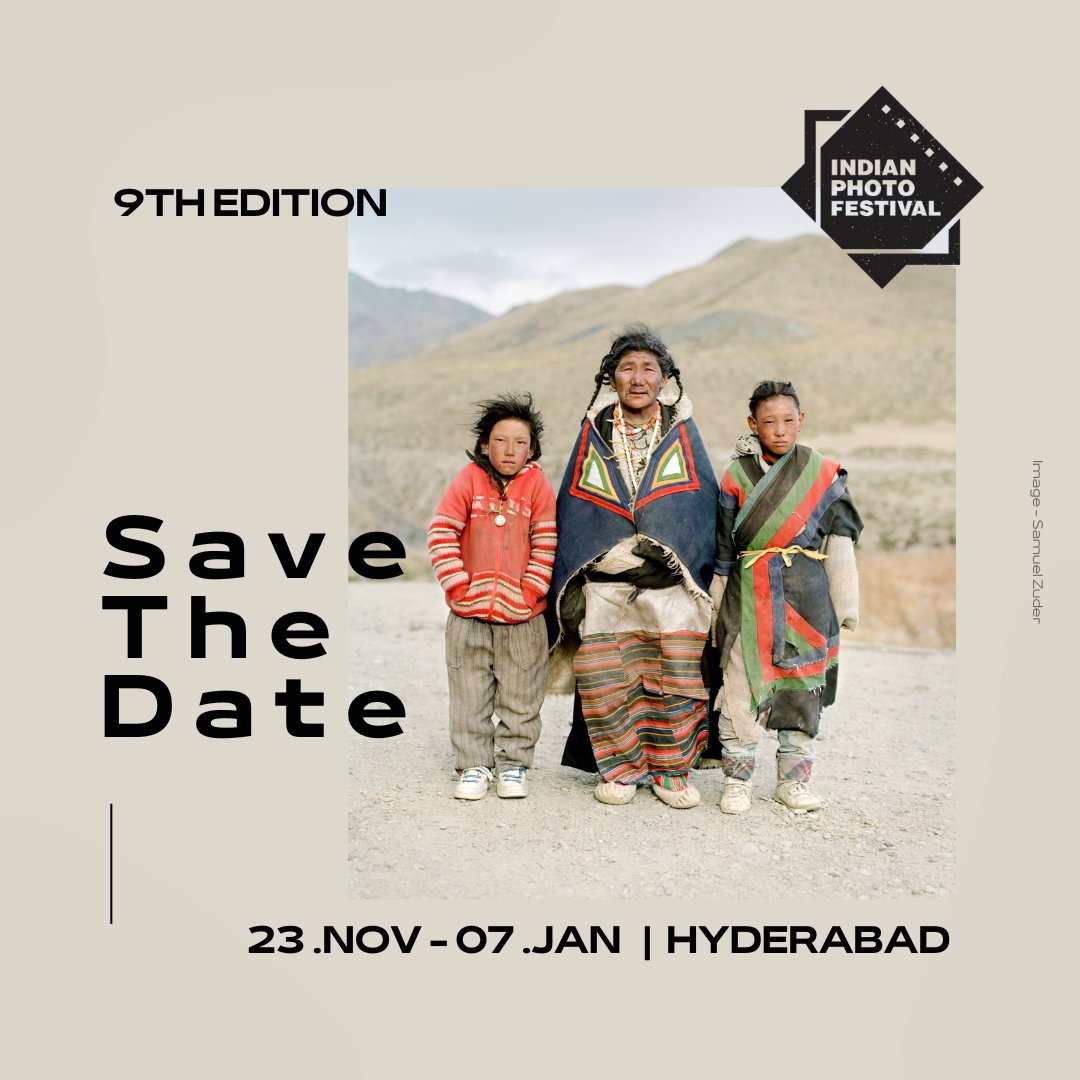 SAVE THE DATE! The 9th edition of the Indian Photo Festival from 23 November 2023 to 07 January 2024. Please stay tuned for more details on the programs through our website and social media handles. Image - Samuel Zuder #indianphotofest #ipf2023 #indianphotofest2023