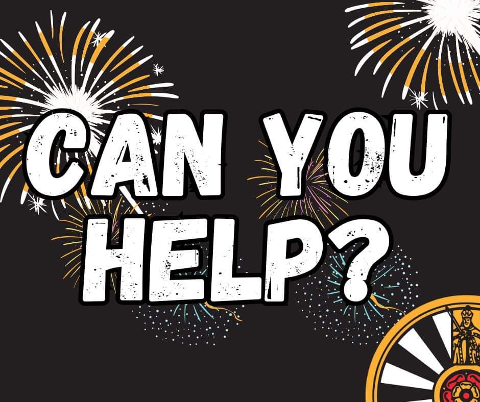 Our fireworks display is fast approaching and we need help!

We need collectors over the age of 16 to shake a bucket.

If you have any questions please contact us through facebook or email contact@troonrt803.com

Signup and provide much needed help :)
signup.com/go/ckKXGbu