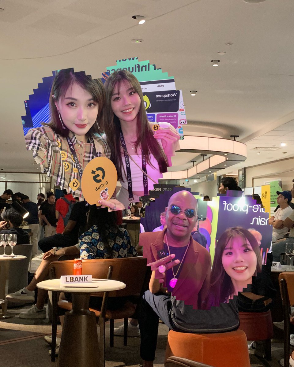 christype2000's tweet photo. Having a fantastic time at Token2049, where I've had the pleasure of meeting incredibly insightful individuals from various corners of the crypto world. The energy here is electrifying! ⚡️ 
@Davincij15 @gigiz_eth @Krystal_Eth 
#Token2049
#singapore https://t.co/jmYnFmVo1f