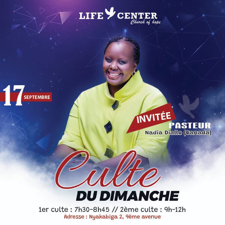 lifecenterbu's tweet photo. Murahawe ikaze ku munsi w’ejo https://t.co/10ra4zR32p