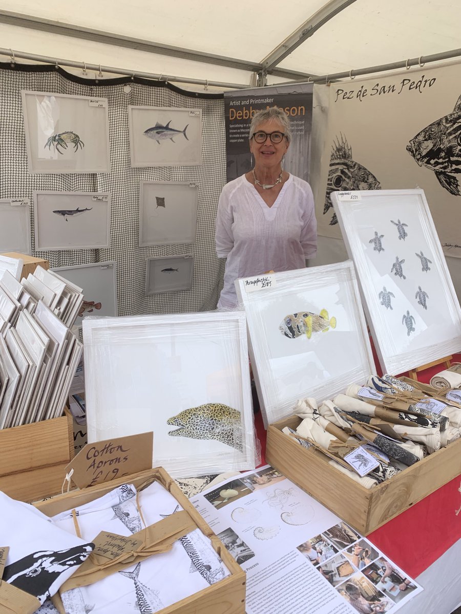 At Seafest Plymouth, today and tomorrow. Fingers crossed for some blue skies…!