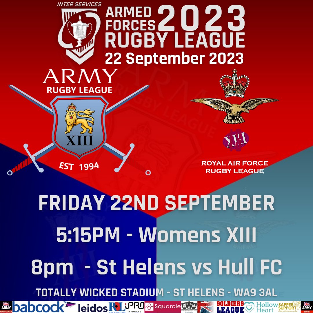 ArmyRugbyLeague's tweet photo. You know what's better than 1 amazing day of Rugby League. 

3 amazing days of Rugby League!

Next week ALL 5 of our teams will be in action from between Thursday and Saturday. 

So much Rugby we can't even fit it on 1 poster! https://t.co/MKBmCLvZRe