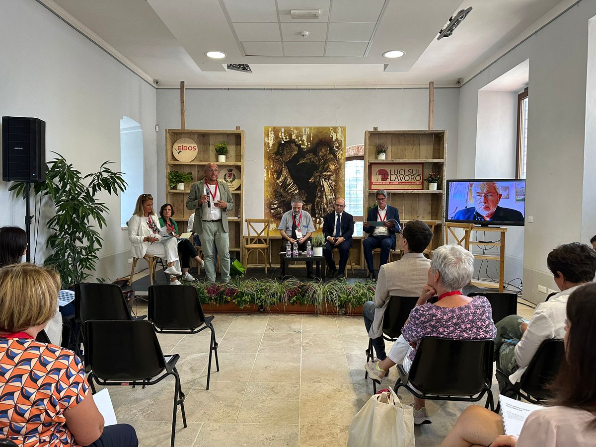 LucisulLavoro's tweet photo. Verso un'economia della sicurezza e della dei rischi: preparare i territori e attrarre investimenti.

#LSL23 https://t.co/SPXegYGiOO