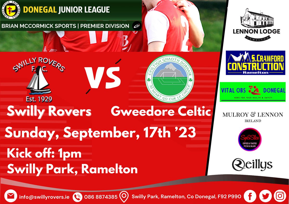 Swilly Rovers FC (@swillyroversfc) on Twitter photo 