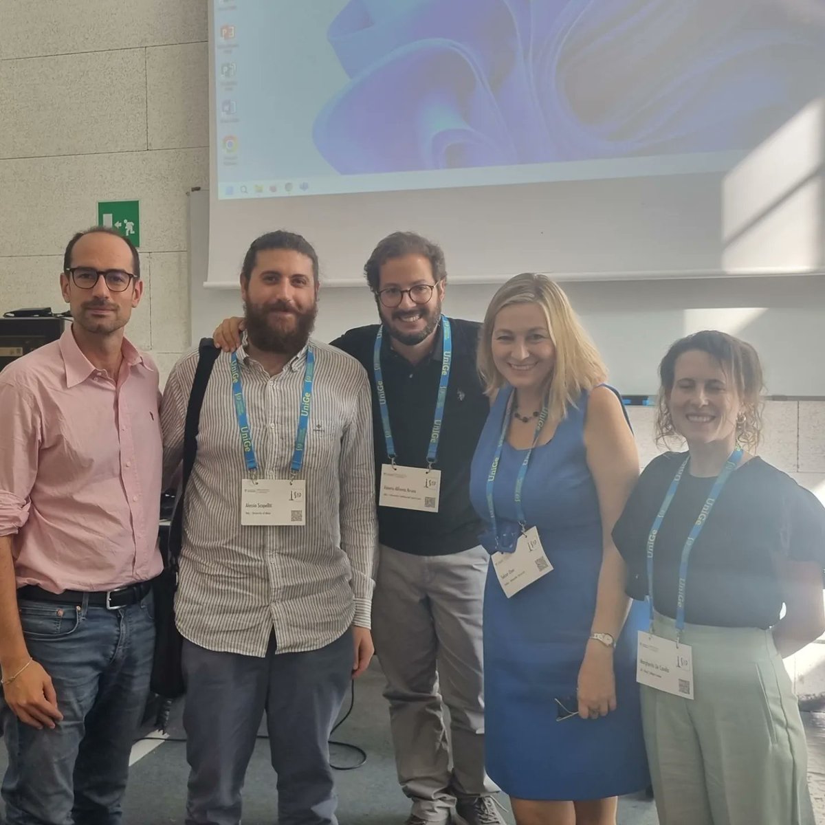 After the panel 'An Ideological Re-alignment of European Far-right and Conservative Parties at the Time of the Russia-Ukraine War?' #SISP2023
@ValerioA_Bruno 
@AlessioScopell5 
Edoardo Bressanelli
Margherita de Candia