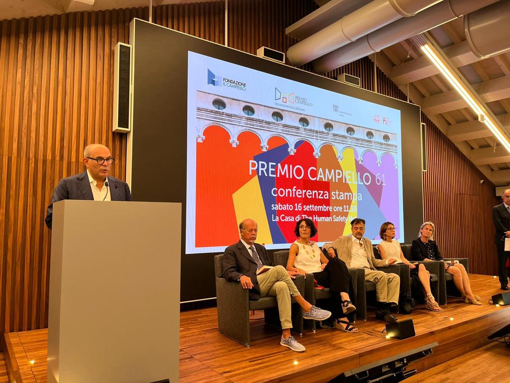 CommunityGroup_'s tweet photo. 📌 Conferenza Stampa 61^ edizione del #PremioCampiello 

#Community per il 7º anno consecutivo è al fianco del Premio per continuare a promuovere il prezioso legame tra l’impresa e il mondo della cultura.

A più tardi dal @teatrolafenice! 🥁 https://t.co/1k9Kaj6Edt