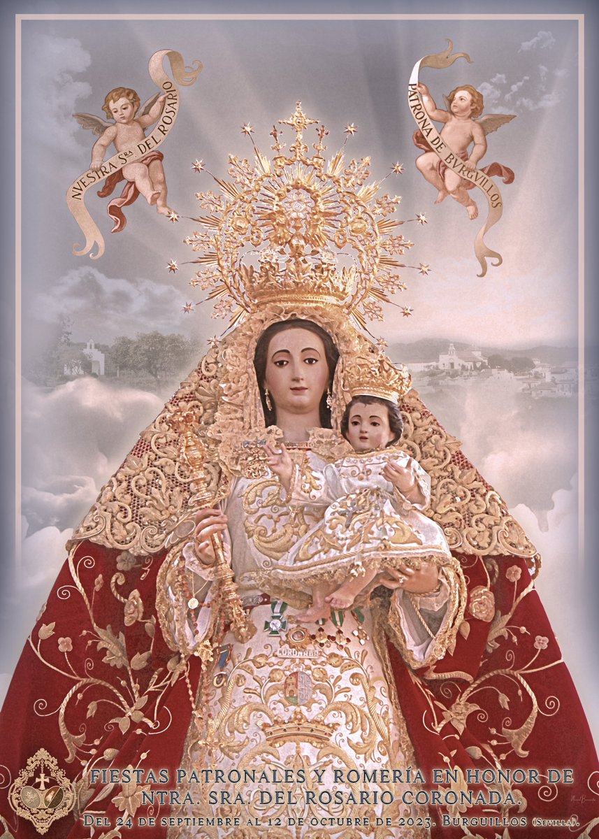 Hdad_Rosario's tweet photo. CARTEL ANUNCIADOR DE LAS FIESTAS PATRONALES 2023

Presentamos el cartel que anuncia las Fiestas Patronales en Honor de Ntra. Sra. Del Rosario Coronada, que se celebrarán del 24 de septiembre al 12 de octubre de este año.

¡VIVA LA VIRGEN DEL ROSARIO! https://t.co/5WuP4ApMa8
