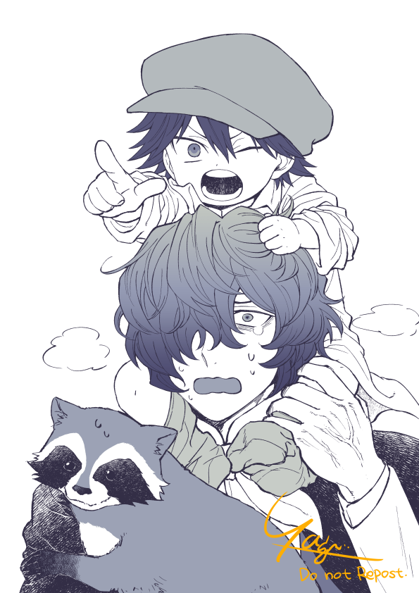 yagu_rock's tweet photo. ポオ乱 ※ショタ化 https://t.co/vwP0yKT9Cw