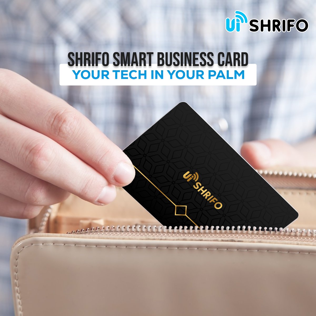 Shrifo Smart Business Card - the ultimate tech solution for professionals on-the-go.
.
.
.
.
.
#ShrifoSmartBusinesscard #digitalidentity #smartbusinesscard #bestbusinesscards #contactlesscard #digitalbusinesscard #infebusinesscard #nfctechnology #businesscard #networking