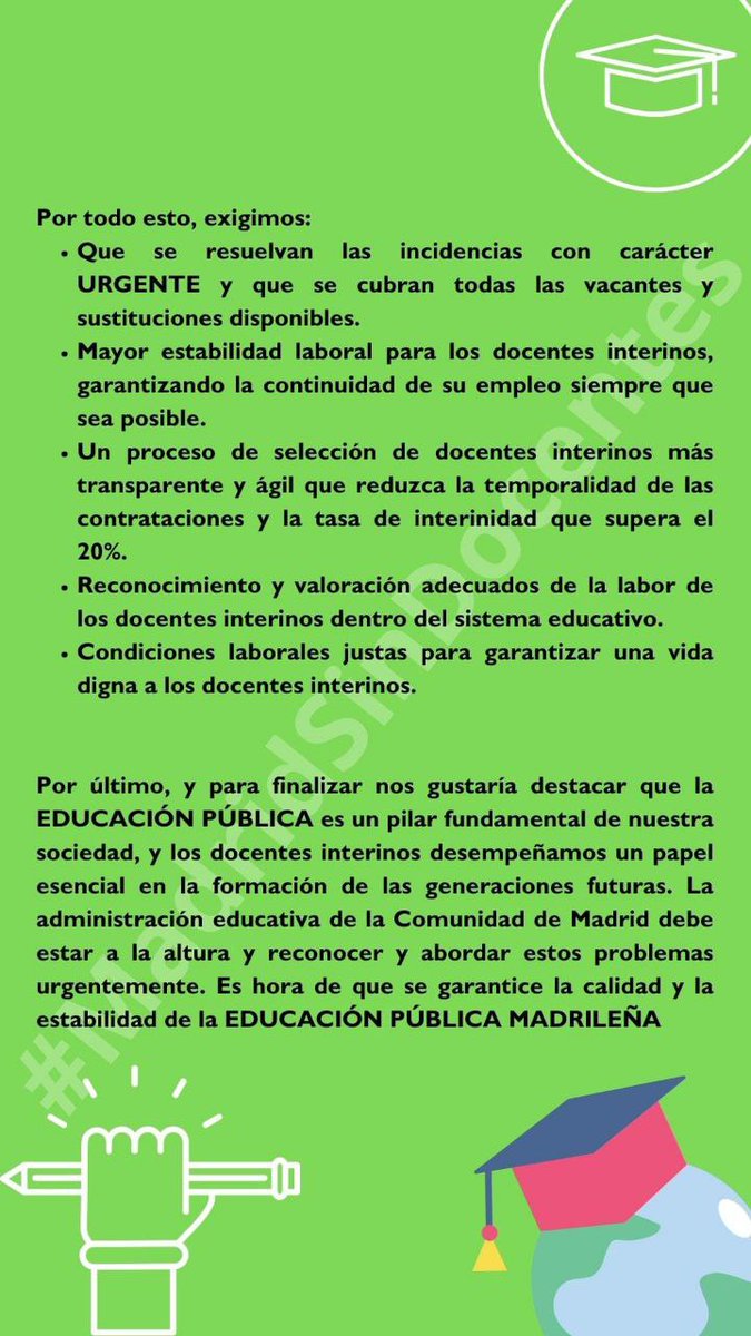 Educación CCOO Madrid tweet media