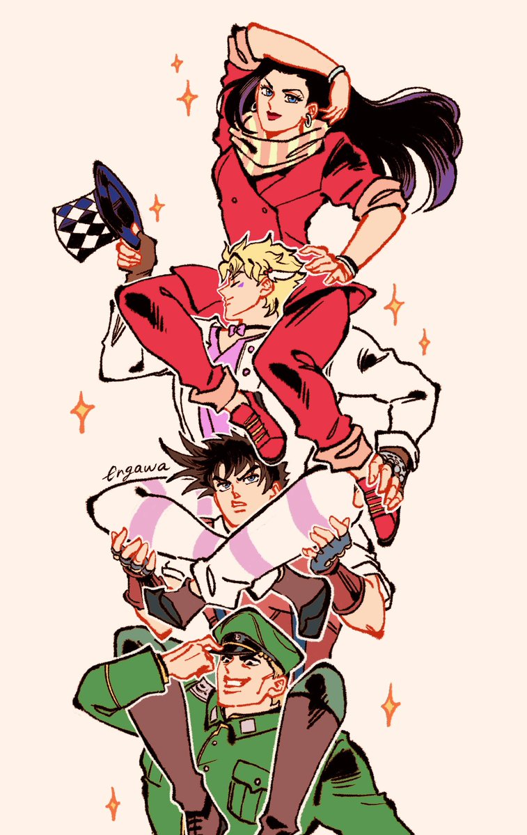 2部タワー🫧 #jjba #jjbafanart