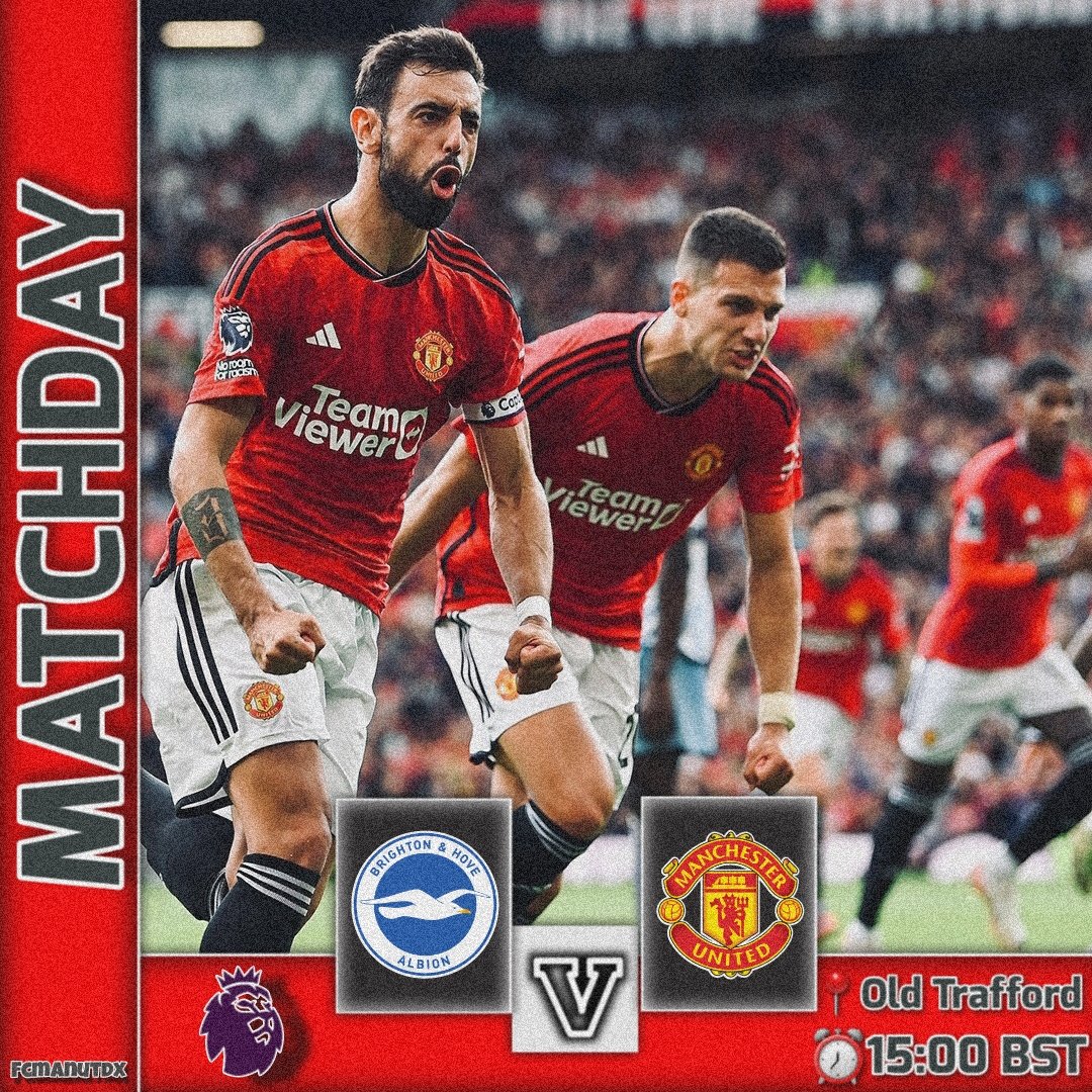 fcmanutdx's tweet photo. MATCHDAY! Hoping for a win however it's going to be tough 💪 Comment your score predictions 👇 https://t.co/DeLozWGXFu