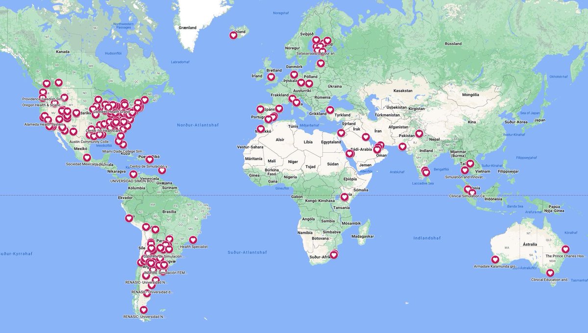 sim_iceland's tweet photo. Iceland on the map
#HcSimWeek23 #icesim #landspitali #simulation https://t.co/RJZEAHZtHf