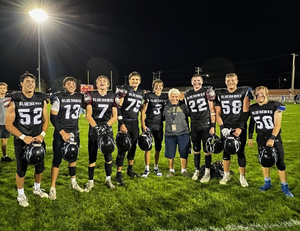 Those St. Cecilia Bluehawks continue to impress, especially with the 29-25 conquest of #3 Bishop Neuman. Ball control, terrific O and D-Line play and players like Chase Evans (135 rushing/170 passing), Jensen Anderson (113 receiving), Quinn Rosnoe (102 rush/27 rec). GREAT effort!