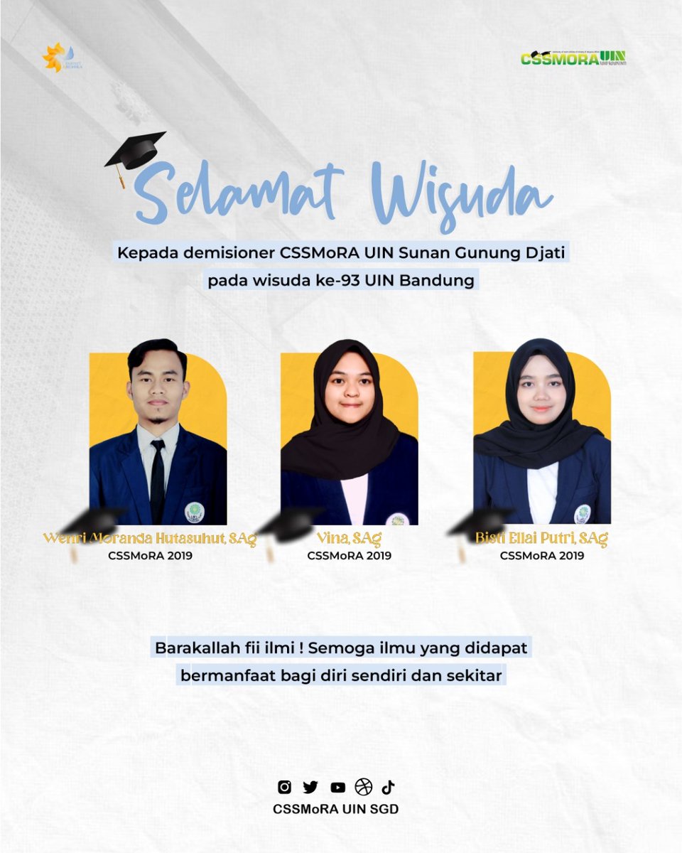 cssmoraUINSGD's tweet image. #selamatwisuda