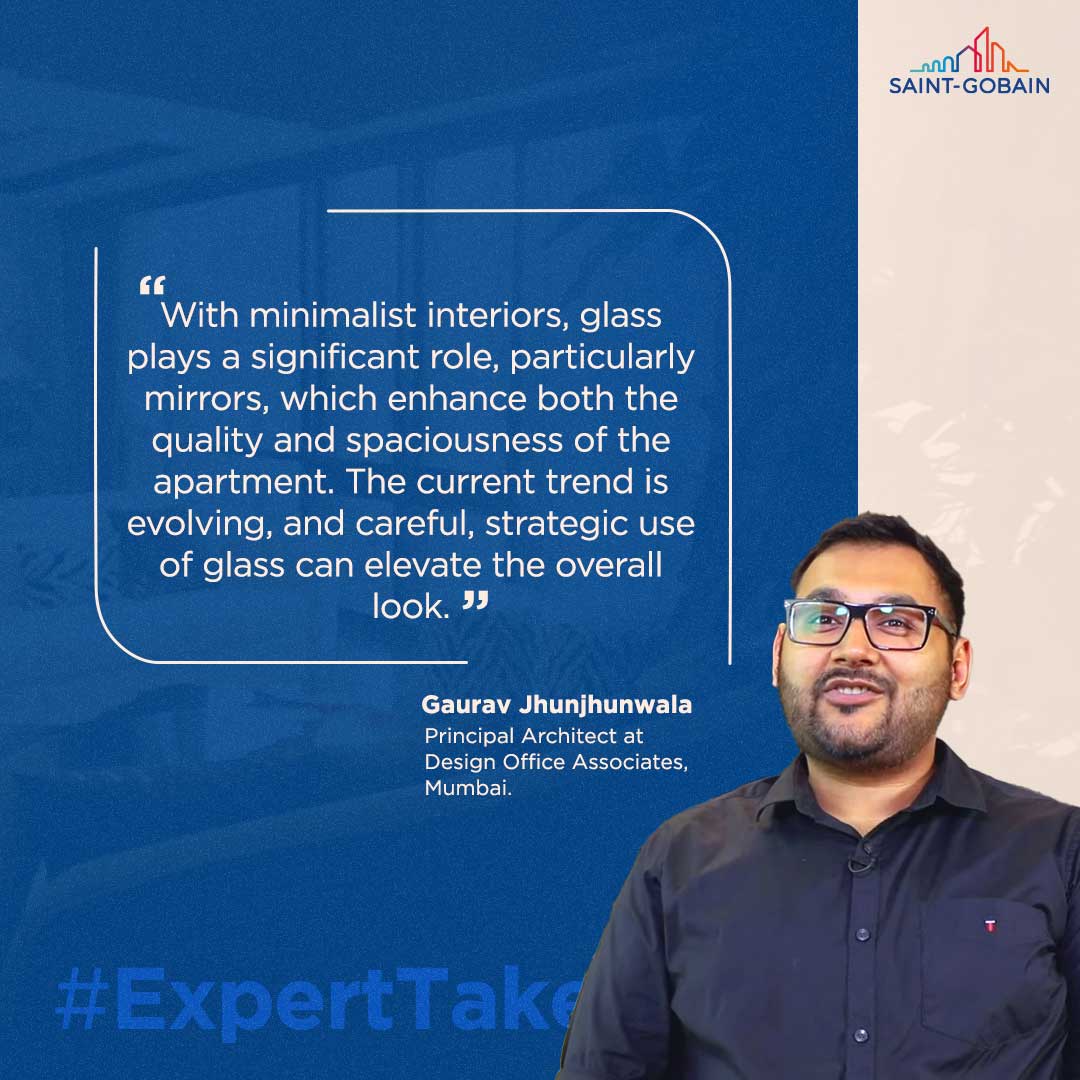 saint_gobain_in's tweet photo. Uncover how Architect Gaurav Jhunjhunwala, Principal Architect at @DOA_India incorporated innovative glass designs for a penthouse in the Trump Towers of Mumbai.

Watch the magic of glass come alive in the link below:

https://t.co/suRoXjpIuq

#ExpertTake #SaintGobain https://t.co/L30YOqJkkI