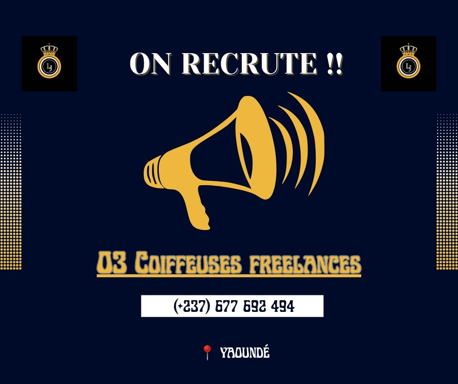 _elongbrad's tweet image. #Job_alert
FAV et RT appréciés 🙏🏾