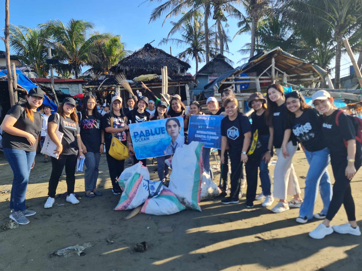 Kap_atatas's tweet photo. PABLUE OCEAN ILOILO @SB19 @imszmc
#IloiloAtin #IloiloBlueOcean
#SeaTheChange #DENR6
#InternationalCoastalCleanup2023 https://t.co/8wtsynCKEi