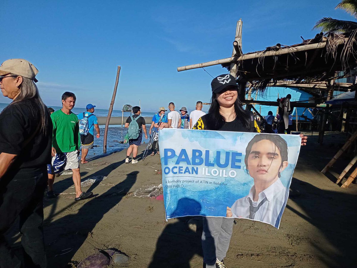 Kap_atatas's tweet photo. PABLUE OCEAN ILOILO @SB19 @imszmc
#IloiloAtin #IloiloBlueOcean
#SeaTheChange #DENR6
#InternationalCoastalCleanup2023 https://t.co/8wtsynCKEi