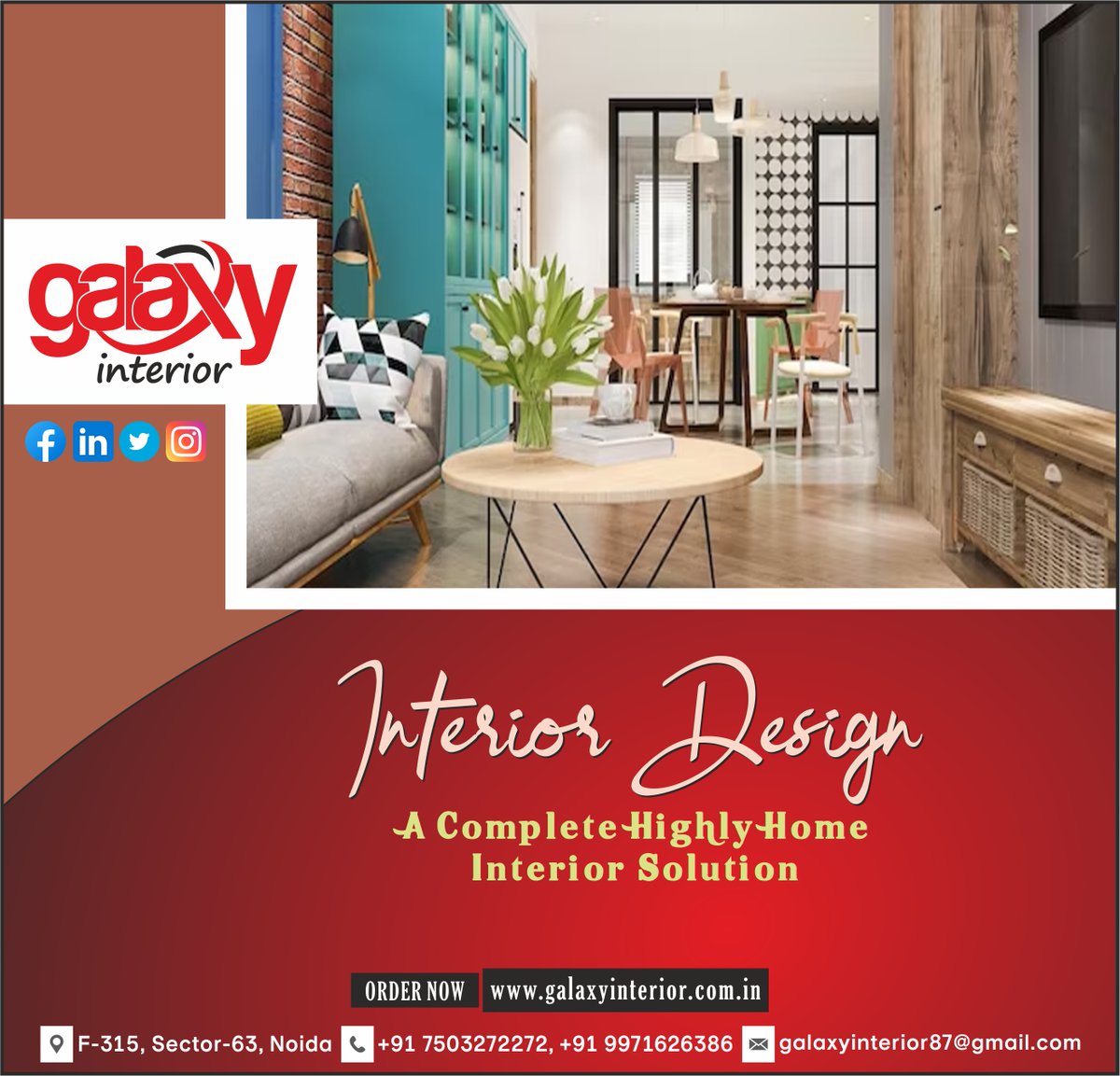GInterior21149's tweet photo. Are looking for Best Interior Designers in Delhi NCR (Noida, Greater Noida, Faridabad, Gurugram, Ghaziabad?
Galaxy Interior Designer is the best company. We have lots of Commercial &amp; Residential Interior Design work experience.
 #interiordesign #design #interior #galaxyinterior https://t.co/KGTajfYexa
