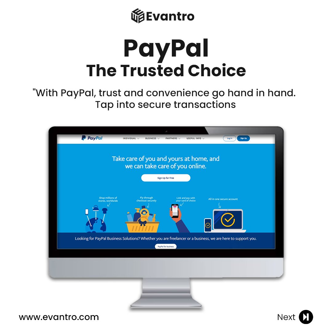 EvantroTech's tweet image. Embrace the future of payments with Evantro! 💸 Discover the top 3 payment gateways that can take your business to new heights. 

evantro.com
info@evantro.com

#Payments #Evantro #BusinessSolutions #Stripe #PayPal #Square #OnlinePayments #SecureTransactions #Grow