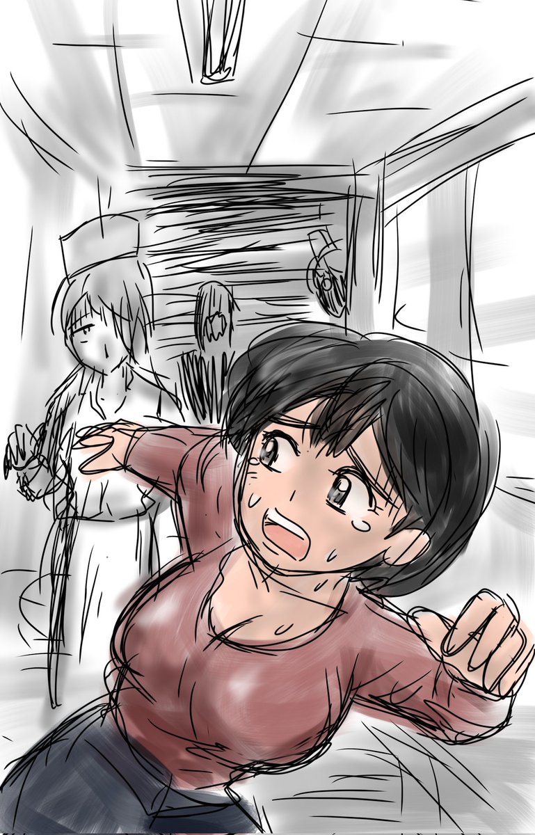 @Ogura64406010 @zashikialice 雑ですみませんが…ちょっとこのお題については後で漫画にするかも😆 