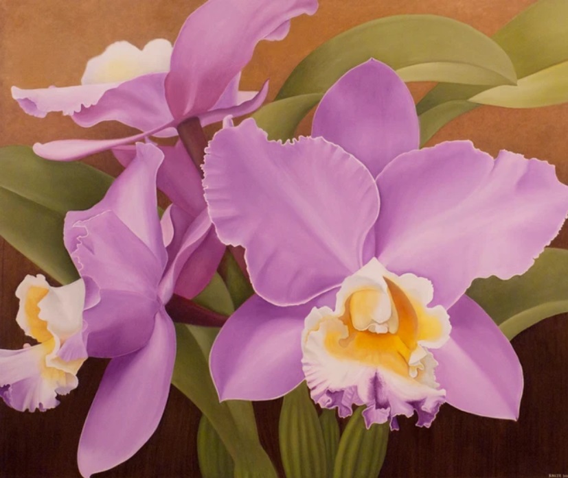 WomensArtForAll's tweet photo. Christine #Knize (@orchidpainterartist) •Purple Lovely• #WomensArt #ArtByWomen #WomenArtists https://t.co/SR5RLw9E0Z