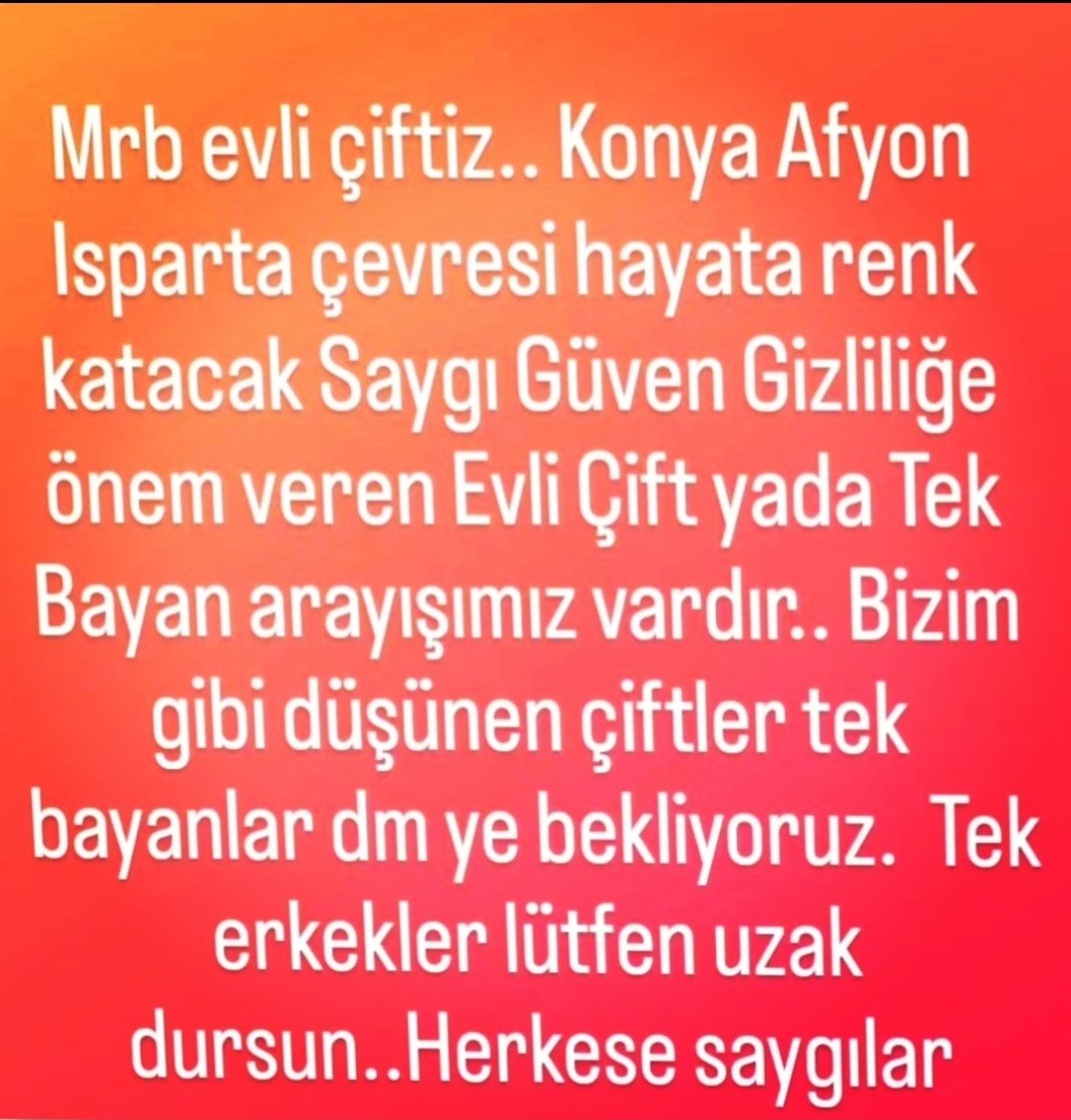 Çiftler tek bayanlar dm ye